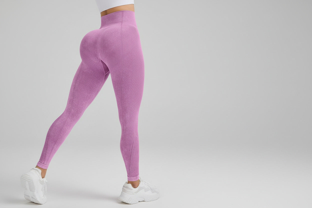 Nylon Sanding Yoga Leggings Women Seamless Tight Pants High Elastic Sexy Hip Liftting Leggings Workout Running Gym Pants